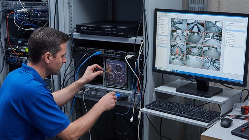 Подключение видеорегистратора